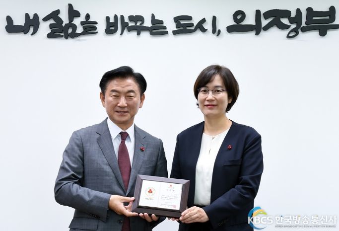 김동근 의정부시장, 경기사회복지공동모금회 나눔리더 가입