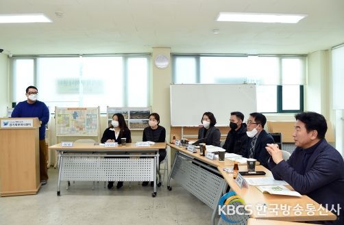 김동근 의정부시장, 경기북부하나센터 방문