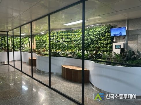 광주 동구 “도심 속 ‘문화전당역 실내정원’으로 오세요!”