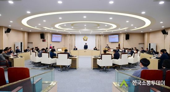 제283회 광산구의회 임시회 제2차 본회의 사진