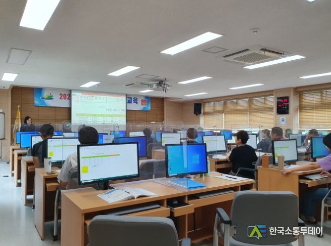 농업인 정보화 교육 사진