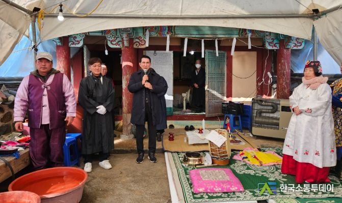 지난 12일 부석면 창리 일원에서 열린 창리 영신제