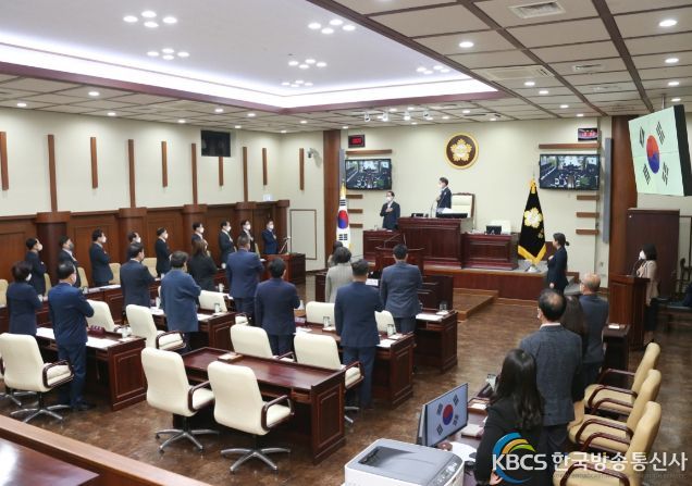 광명시의회, 제274회 제2차 정례회 돌입.. 내년 예산안 등 처리