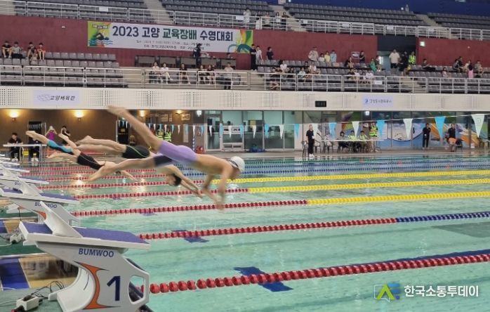 2023 고양 교육장배 수영대회 개최