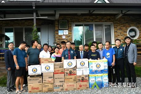 대전서부경찰서, 추석명절을 맞아 사회복지시설 위문