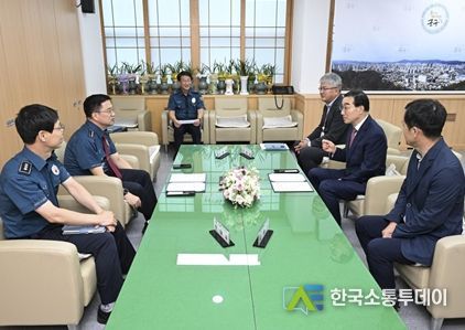 대전중부서, 대전 중구와 이상 동기 범죄예방을 위한 협약식 체결